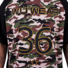 Wu Wear - Wu Tang Clan - Wu 2 Tone Camo Reglan T-Shirt - Wu-Tang Clan