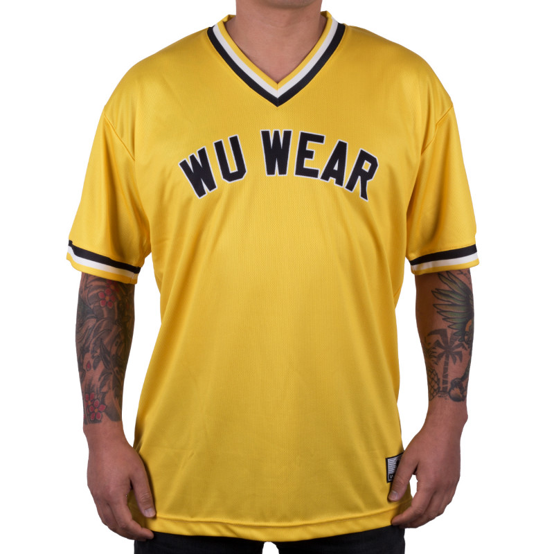 baseball jersey yellow