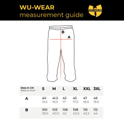 Wu Wear - Wu 36 Sweatpants - Pantalones de Chándal - Wu-Tang Clan