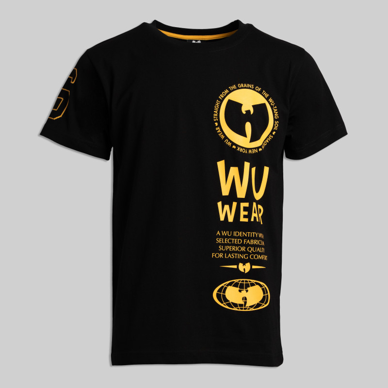 WU-WEAR | Wu Identity T-Shirt - Black | Wu-Tang Clan